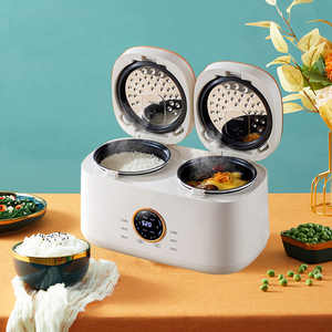 Nồi Đôi 2L + 2L Nồi Cơm Điện Thông Minh Đa Năng 4L - Product Image 5