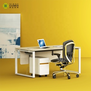 Escritorio de Oficina Elegante a Precio de Fábrica, Muebles de Oficina Ejecutivos Modernos, Mesa de Oficina de MDF - Product Image 2