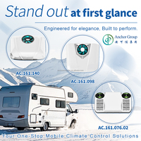 Unité de climatisation de toit ACTECmax 12V/24V pour camion/camping-car/grue. Modèle AC.161.096 2800W Système de climatisation certifié CE.