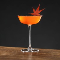 Verre à cocktail coupe, verre à martini, verre à champagne, gobelet peu profond pour bar, fête, mariage – Vente chaude