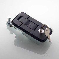 Longyu MS6018Z-2-1 camion panneau électrique déclencheur loquet bouton poussoir serrure de porte en alliage de Zinc Compression levier serrure