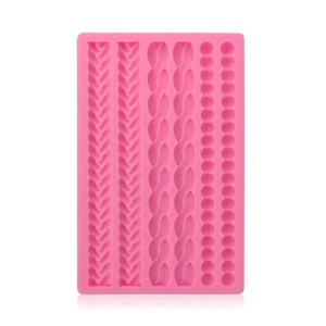 Moule en silicone pour pâte à tarte, fondant, pâtisserie, impression de motifs, dentelle, pour décoration de gâteaux et sugarcraft - Product Image 2