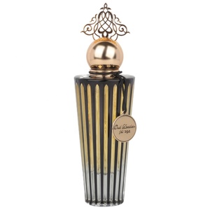 Dubai Arabic Iconic Collection Eau De <span class=keywords><strong>Parfum</strong></span>, Fragancia Unisex de Larga Duración con Botella de Lujo con Rayas Doradas Rosadas, 100 ml, Perfume AL - Product Image 5