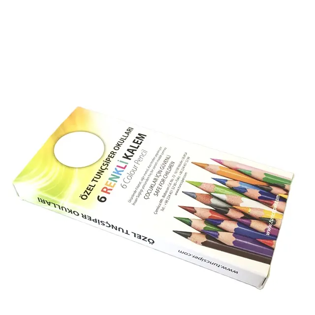 Boîte à crayons colorée 20 pièces, Mini stylo, étui de Promotion de produits imprimé