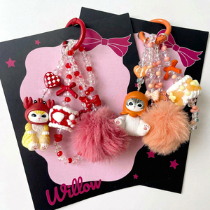 Llavero de lujo original Mofusand personalizado para gatitos, cadena ajustable para teléfono móvil, diseño desmontable, venta al por mayor - Product Image 1