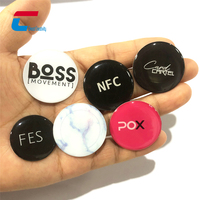 Tarjeta de Visita NFC RFID Personalizada para Redes Sociales, Chip NFC, Diseño Impermeable y Anti-Metal, HF 13.56MHz, Control de Acceso, Impresión de Logotipo Personalizado