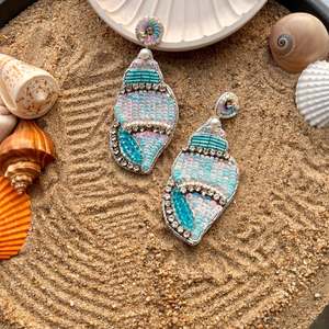 Pendientes Colgantes de Estilo Boho Hechos a Mano con Cuentas, Joyería Étnica de Moda para Mujer - Product Image 2