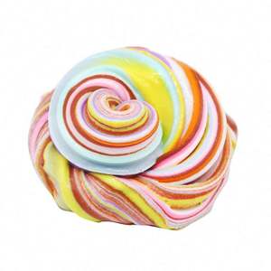 2025 New Hot Selling Educational Plastic Clay Playdough Slime <b>DIY</b> <b>Kit</b> Multi-Color Cotton Fluffy Colorful Small Jar Glue Kids - Product Image 6