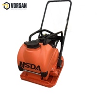 Compacteur à plaques pour remblais de fossés, réparation de routes, trottoirs et allées, modèle 90, à essence, vibratoire, 12KN, 5800VPM
