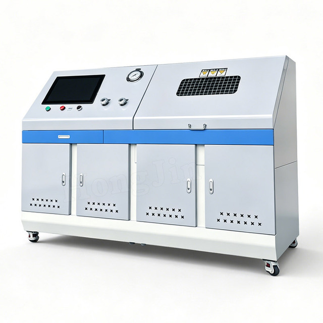 Pressure Resistance and Burst Strength Tester High-Temperature Hydraulic Pulse Test Bench Hydraulic Hose Hydrostatic Tester