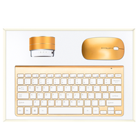 Clavier avec souris et clé USB avec stylo et batterie externe pour les produits de bureau promotionnels Business Essentials 2025
