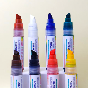 Kit di <span class=keywords><strong>Vernice</strong></span> <span class=keywords><strong>per</strong></span> Pelle Premium ad Asciugatura Rapida, 12 Colori, Formula Flessibile Autosigillante, Pennarello <span class=keywords><strong>per</strong></span> <span class=keywords><strong>Scarpe</strong></span> in Pelle e Riparazione Interni Auto - Product Image 2