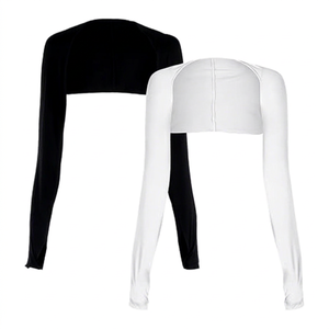 Manchons de bras rafraîchissants personnalisés, protection solaire, respirants, séchage rapide, avec trous pour les doigts, unisexe, golf, service OEM, logo personnalisé - Product Image 1
