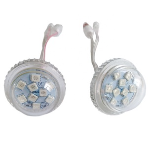Punto de luz led para patio de juegos, luz rgb de 12V, 24v, pixel de 35mm, a todo color, para carrusel - Product Image 1