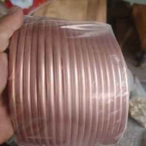 ท่อทองแดงขนาด 1/4 3/8 1/2 3/4  แบบม้วนแพนเค้ก C2600 ท่อทองแดงกลมสำหรับเครื่องปรับอากาศ - Product Image 5