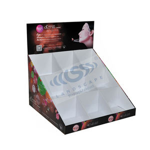 Penjualan terlaris promosi toko karton konter bergelombang kotak tampilan atas kardus meja PDQ tampilan meja untuk makanan - Product Image 4