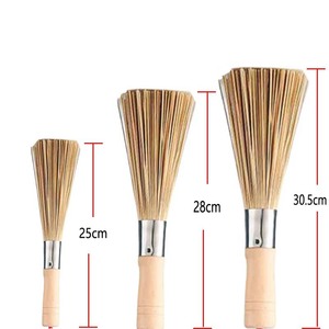 Brosse à vaisselle en bambou pour cuisine, nettoyage de casseroles et cuisinières - Product Image 2