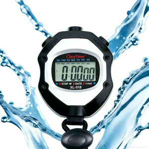 Chronomètre de sport numérique LCD multifonctionnel professionnel haute précision étanche avec cordon léger, idéal pour l'étude des enfants et comme cadeau - Product Image 1