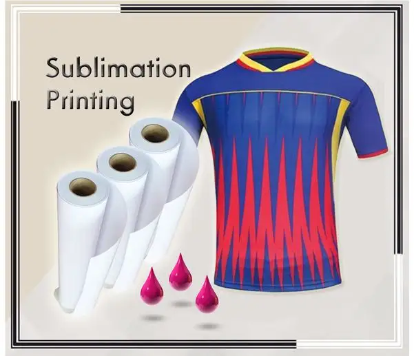 digital printing 55g Sublimation paper roll for digital sublimation transfer sublimation paper roll manufacturers