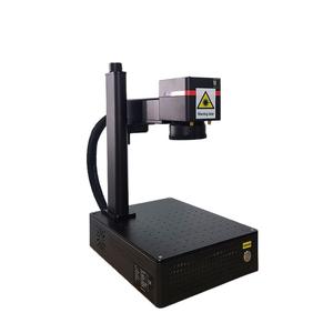 Machine de marquage laser à fibre à faible coût, vente directe usine, 3W 5W 10W, commande FANUC, refroidissement par air, pour verre, cristal, métal, plastique - Product Image 6