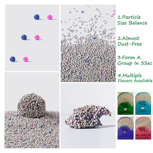 MBIBY OEM/ODM vendita diretta in fabbrica Eco Friendly ad alta efficienza dispositivo per profumare alla rinfusa forniture per animali domestici palla bentonite <span class=keywords><strong>lettiera</strong></span> per gatti - Product Image 6