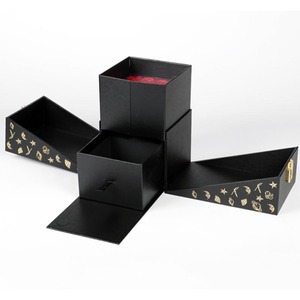 Valentine's Day flower <b>box</b> <b>Christmas</b> gift <b>box</b> Birthday Qixi rose <b>box</b> Paper gift <b>box</b> can be customized - Product Image 4