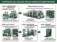 Sachet d'emballage en plastique pour grains de café, personnalisé, avec fermeture éclair, auto-scellant, vente en gros d'usine