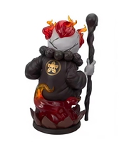 Figura de Esqueleto Mago Coleccionable, Decoración de Vinilo Resistente y Detallada, Venta Directa de Fábrica