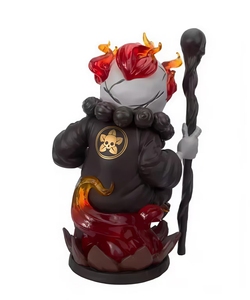 Figura de Esqueleto Mago Coleccionable, Decoración de Vinilo Resistente y Detallada, Venta Directa de Fábrica - Product Image 3