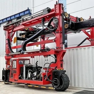Grúa Portátil Económica de Bajo Costo de 35t, 60t, 80t con Neumáticos de Caucho para Manejo de Contenedores y Plazas de Trabajo - Product Image 1