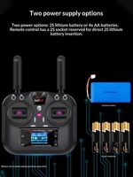 Émetteur RC HOTRC HT-10A 10 canaux pour modèles d'avions, voitures, bateaux, drones ; Version multifonction 2,4G améliorée HT8A Chine