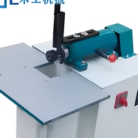Machine de façonnage du bois verticale à broche unique 2,2 kW 380 V, table de fraisage 12,7 mm, 12 000 tr/min, fraisage du bois 120 mm