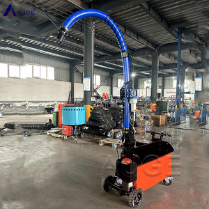 AUGE省エネ電動コンクリートポンプ（スパイラルブーム付き）二次構造物および高層ビル用 - Product Image 1