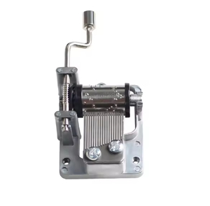 Mécanisme de boîte à musique à manivelle personnalisée en gros, <span class=keywords><strong>mouvement</strong></span> de boîte à musique en métal - Product Image 1