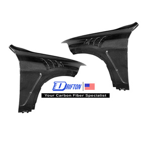 Guardabarros delanteros de fibra de carbono seco ventilado para BMW X5 G05 LCI 2019-On - Product Image 2