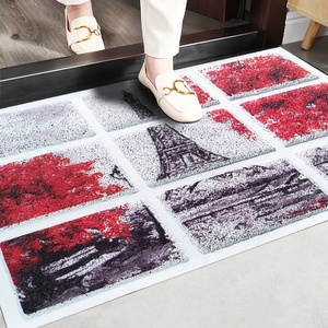 Biểu tượng tùy chỉnh in PVC mat chống trượt cửa không thấm nước mat với chống bụi tính năng tùy chỉnh tấm thảm chùi chân - Product Image 5