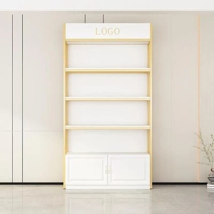 Custom Luxury Skincare <b>Salon</b> Nail Display Rack Cosmetic Shop Display Cabinet Shelf - Product Image 4