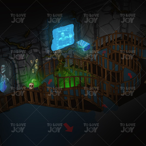 Nhà máy tùy chỉnh đáng sợ Bộ Xương buồng thoát Halloween quy mô lớn ngôi nhà ma ám - Product Image 4