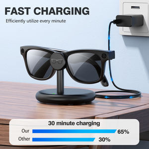 <span class=keywords><strong>Ray</strong></span> Ban <span class=keywords><strong>Mate</strong></span> için istikrarlı şarj gözlük şarj standı - Product Image 5