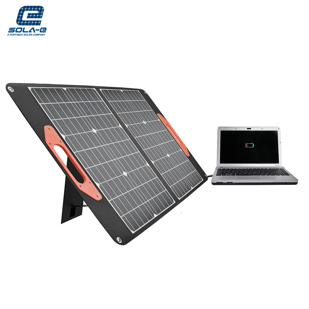 Carga dores Para Laptops Panne lli Solare 100W USB Typ C tragbares Solar Pannello Faltbares PV-Panel-Ladegerät für Notebook-Akkus