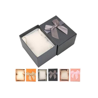 Boîte cadeau rigide personnalisable en matériaux recyclés avec fermeture magnétique et doublure en mousse pour emballage de bijoux et montres, logo personnalisé