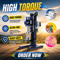 Mélangeur de laboratoire haute vitesse pour polyuréthane et acrylique, machine de dispersion chimique 550W pour matériaux liquides