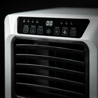 Aire Acondicionado Portátil de 5000 BTU, Unidad de Aire Acondicionado Móvil con Función de Enfriamiento y Deshumidificación, Refrigerante R410a, Mini Aire Acondicionado para Hogar, Hotel y Oficina