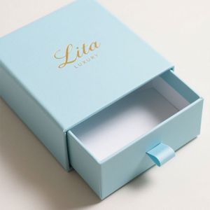 Custom Logo Recycled Materials Matte Wholesale <b>Gift</b> <b>Box</b> for Jewelry Packaging Custom High Quality Rigid <b>Box</b> Custom Size Drawer - Product Image 5