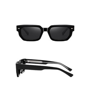 Danda <b>Sunglasses</b> S32129 Black Square Frame Polarized UV400 Unisex Outdoor Driving Sun Protection - Product Image 5