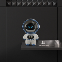 Radio FM portable 2026, haut-parleur Bluetooth intelligent, design astronaute, veilleuse LED, haut-parleur musical