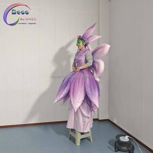 Disfraz Inflable de Flores para Actuaciones con Zancos, Accesorios para Fiestas de Circo y Desfiles <span class=keywords><strong>Art</strong></span>ísticos - Product Image 5