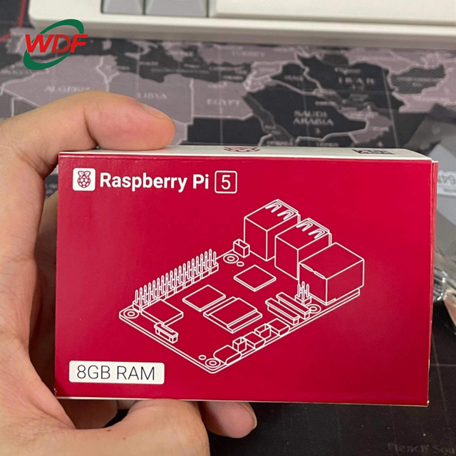 Original Raspberry Pi 5 8GB RAM Single Board Computer Quad-Core ARM Development Board WiFi  Micro Computer