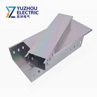 Goulotte de câblage en alliage d'aluminium, chemin de câbles solide avec couvercle en option pour câblage électrique intérieur et extérieur