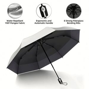 UV Protection Custom Sunny and Rainy Silver Coating Umbrella with Logo for Client <b>Gifts</b> Team Building Welcome <b>Gifts</b> - Product Image 4
